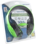 EH138G Słuchawki Audio Soul zielone Esperanza