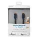 Logilink Premium HDMI Cable for Ultra HD CHB004 HDMI male (type A), HDMI male (type A), 1.8 m, Black