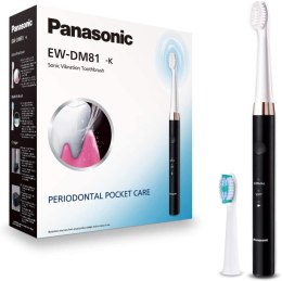 Panasonic Electric Toothbrush EW-DM81-K503 Rechargeable, For adults, Number of brush heads included 2, Number of teeth brushing