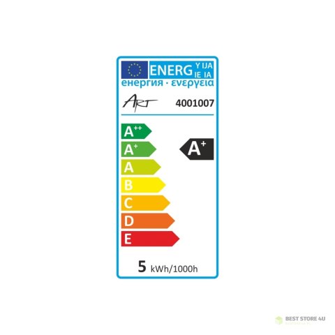 Żarówka bańka,LED ART E14,5W,A45,AC230V,WW Żarówka bańka,LED ART E14,5W,A45,AC230V,WW