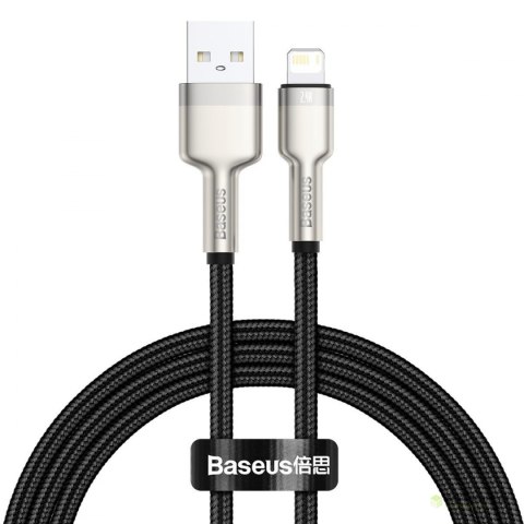 Kabel usb do lightning baseus cafule 2.4a 100 cm czarny