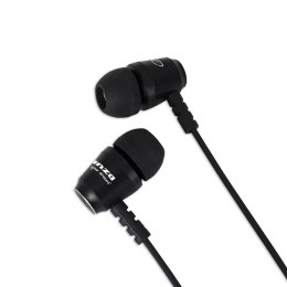 EH205K Esperanza słuchawki douszne metalowe z mikrofonem eh205 czarne