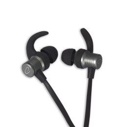 EH202K Esperanza słuchawki douszne metalowe z mikrofonem i reg. głośności eh202 czarno-grafitowe