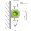 MagicCube poczwórne gniazdko prądowe GreenBlue, 2 wejścia USB, 1,4m, GB118