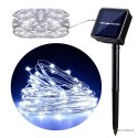 Solarna lampa ogrodowa ozdobna 100 LED 10m 600mAh GreenBlue GB164