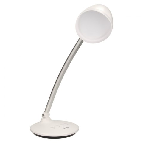 KALCYT LED 6W, lampka biurkowa, 200lm, 4000K, wyłącznik czasowy, biała