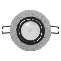HALISI RM ramka dekoracyjna oprawy punktowej, MR16/GU10 max 50W, koło, ruchoma, czarna