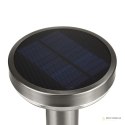 Kinkiet Maclean, Solarny LED z czujnikiem, 3 tryby świecenia, C/M - chrom matt, IP44, Bateria Li-ion 18650, 3.7V, 1200 mAh, MCE4