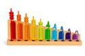 Drewniane liczydło dla dzieci zabawka edukacyjna
