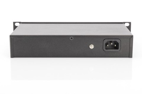 Digitus 8-port Gigabit Ethernet Switch DN-80114 10/100/1000 Mbps (RJ-45), Unmanaged, Rack mountable, Power supply type Internal