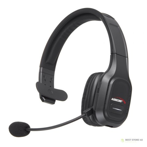 Słuchawki bluetooth call center z mikrofonem Audiocore, QCC3020, ANC, AVRCP, A2DP, HSP, HFP, kodek SBC AAC, AC864 Słuchawki bluetooth call center z mikrofonem Audiocore, QCC3020, ANC, AVRCP, A2DP, HSP, HFP, kodek SBC AAC, AC864