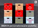Pudełko kartonowe personalizowane DGBOX SZARE