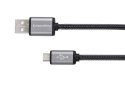 KM0331 Kabel USB - micro USB wtyk-wtyk 1.8m Kruger&Matz
