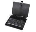 KOM0487 Pokrowiec uniwersalny do tabletów 9.7 cala z klawiaturą USB