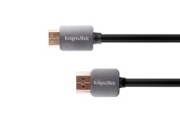 Kabel HDMI - mini HDMI wtyk-wtyk (A-C) 1.8m Kruger&Matz