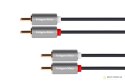 Kabel 2RCA-2RCA 5m Kruger&Matz Basic