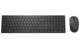 Dell Pro Keyboard and Mouse (RTL BOX) KM5221W Wireless, Wireless (2.4 GHz), Batteries included, US International (QWERTY), Blac