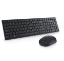 Dell Pro Keyboard and Mouse (RTL BOX) KM5221W Wireless, Wireless (2.4 GHz), Batteries included, US International (QWERTY), Blac
