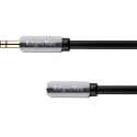 Kabel wtyk - gniazdo proste jack 3.5 stereo 1.0m Kruger&Matz
