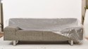 Folia ochronna 4-osobowa kanapa 335|3 x 137|2cm GRUBA 50 mikronów