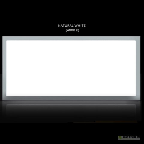 Panel LED Maclean, sufitowy, slim 40W, 3200lm, 1195x295x8mm, barwa neutralna biała (4000K), raster, FLICKER-FREE, MCE545 NW Panel LED Maclean, sufitowy, slim 40W, 3200lm, 1195x295x8mm, barwa neutralna biała (4000K), raster, FLICKER-FREE, MCE545 NW