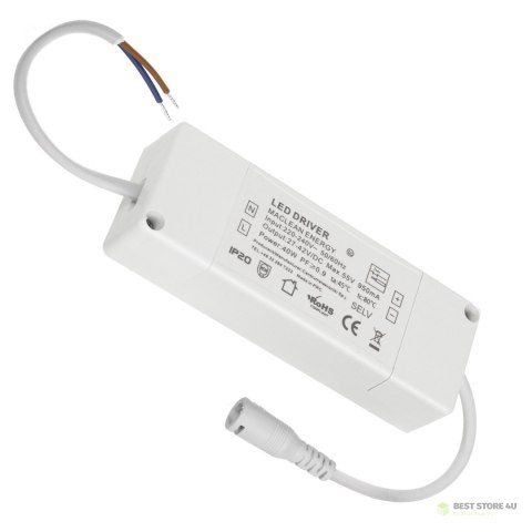 Panel LED Maclean, sufitowy, slim 40W, 3200lm, 1195x295x8mm, barwa neutralna biała (4000K), raster, FLICKER-FREE, MCE545 NW Panel LED Maclean, sufitowy, slim 40W, 3200lm, 1195x295x8mm, barwa neutralna biała (4000K), raster, FLICKER-FREE, MCE545 NW