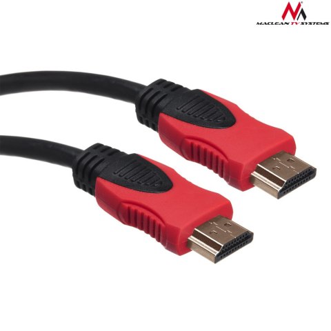 Przewód Maclean, Kabel HDMI-HDMI, v2.0, 60Hz, 1.8m, MCTV-706