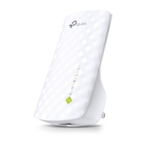 TP-LINK Extender RE200 802.11ac, 2.4GHz/5GHz, 300+433 Mbit/s, 10/100 Mbit/s, Ethernet LAN (RJ-45) ports 1, Antenna type 3xInter