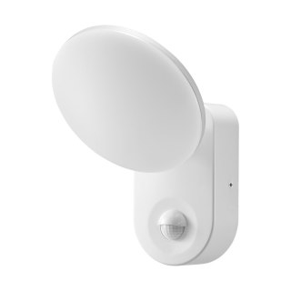 RIOLIT LED 15W, oprawa ogrodowa z czujnikiem ruchu, 1100lm, IP65, 4000K, biała