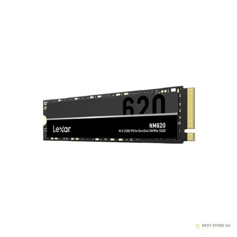 Lexar M.2 NVMe SSD NM620 2000 GB, SSD form factor M.2 2280, SSD interface PCIe Gen3x4, Write speed 3000 MB/s, Read speed 3300 MB Lexar M.2 NVMe SSD NM620 2000 GB, SSD form factor M.2 2280, SSD interface PCIe Gen3x4, Write speed 3000 MB/s, Read speed 3300 MB