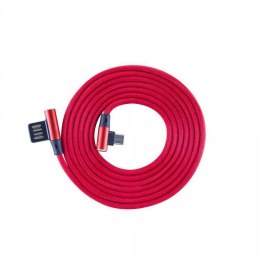 SBOX Kabel MicroUSB USB-MICRO-90 1,5m 90° czerwony