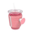 POPSOCKETS Uchwyt na kubek Macaron Pink Melange