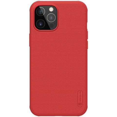 Nillkin Etui Frosted Shield iPhone 12 Pro Max czerwone