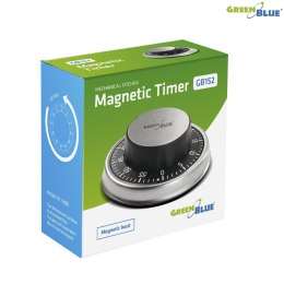 GB152 51348 Mechaniczny timer stoper minutnik magnetyczny