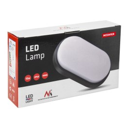Lampa LED Maclean, Ścienno sufitowa, Kolor szary, GR 1100lm, 15W, IP54, Kolor światła naturalny biały (4000K), MCE341
