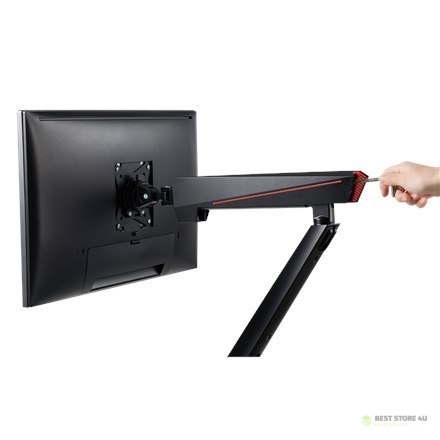 Logilink Gaming Dual Monitor Mount BP0092 17-32 ", Maximum weight (capacity) 8 kg, Black/Red Logilink Gaming Dual Monitor Mount BP0092 17-32 ", Maximum weight (capacity) 8 kg, Black/Red