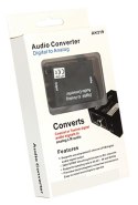AK319 Audio konwerter spdif + kabel opt