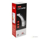 Lampa elewacyjna LED Maclean, 800lm, IP54, 10W, barwa naturalna biała (4000K), kolor srebrny, MCE343 S