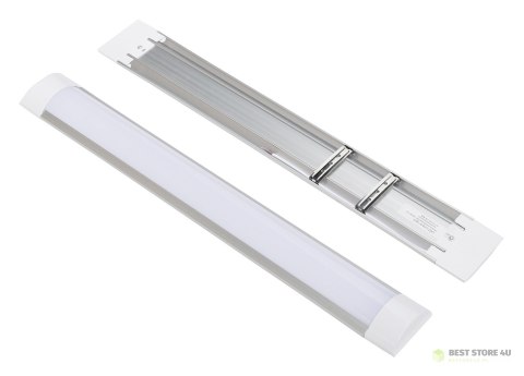 Lampa liniowa natynkowa panel led slim 60cm 18w 4000k neutralna Lampa liniowa natynkowa panel led slim 60cm 18w 4000k neutralna