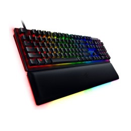 Razer Huntsman V2 Optical Gaming Keyboard, Clicky Purple Switch, Russian Layout, Wired, Black