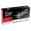 Antena TV DVB-T Maclean, aktywna, zewnętrzna combo, filtr Lte, UHF/VHF max 100dB?V, MCTV-855A