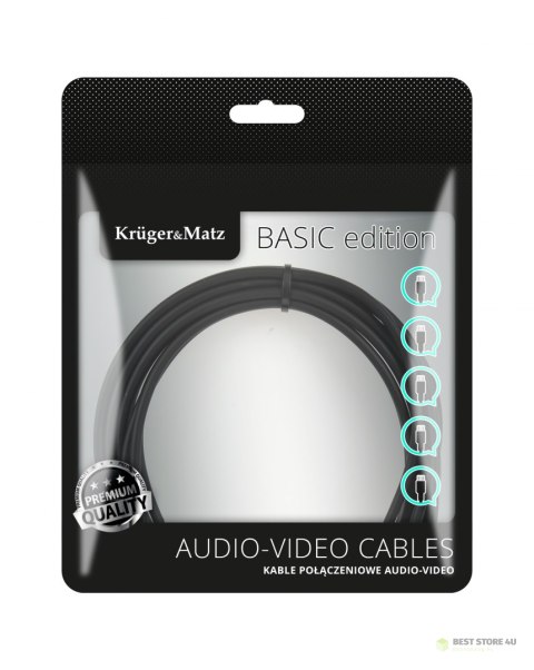 Kabel HDMI-HDMI 1.8m Kruger&Matz Basic Kabel HDMI-HDMI 1.8m Kruger&Matz Basic