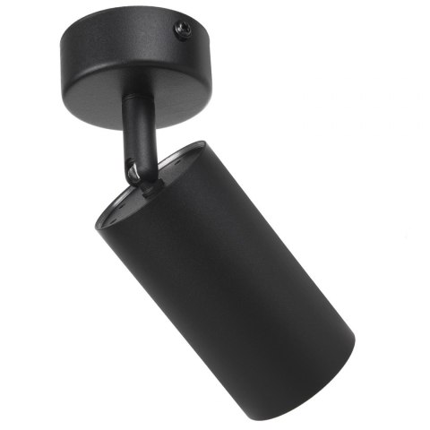 Lampa ścienno-sufitowa Maclean, punktowa, ruchoma, aluminiowa, 1xGU10, 55x100mm, kolor czarny mat, MCE451 B