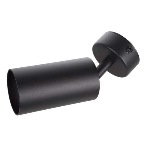 Lampa ścienno-sufitowa Maclean, punktowa, ruchoma, aluminiowa, 1xGU10, 55x100mm, kolor czarny mat, MCE451 B