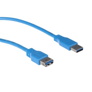 Przewód kabel USB 3.0 AM-AF Wtyk-gniazdo 3m Maclean MCTV-585