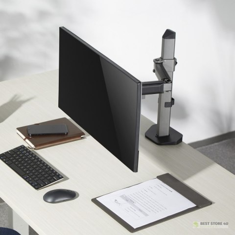 Uchwyt przegubowy na monitor Deluxe Ergo Office, 17"-32", max. 9kg, ER-448 Uchwyt przegubowy na monitor Deluxe Ergo Office, 17"-32", max. 9kg, ER-448