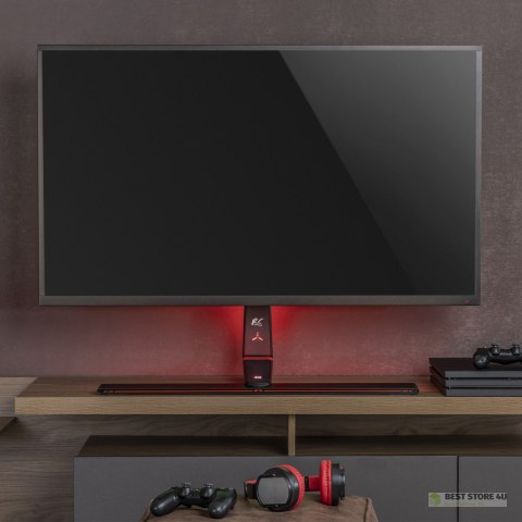 Uchwyt stojak gamingowy do monitora NanoRS, regulacja wysokości, RGB LED, 32-55", max VESA 400x400, max. 40kg, RS167 Uchwyt stojak gamingowy do monitora NanoRS, regulacja wysokości, RGB LED, 32-55", max VESA 400x400, max. 40kg, RS167