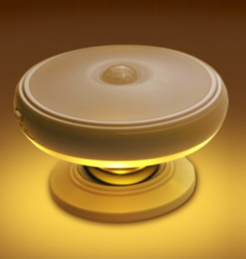 Lampa LED z sensorem ruchu Maclean, magnes, tylne podświetlenie, tryby świecenia: ciągły, czujnik PIR, 3xAAA, MCE223