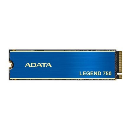 ADATA LEGEND 750 1000 GB, SSD form factor M.2 2280, SSD interface PCIe Gen3x4, Write speed 3000 MB/s, Read speed 3500 MB/s