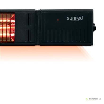 SUNRED Heater RDS-15W-B, Fortuna Wall Infrared, 1500 W, Black SUNRED Heater RDS-15W-B, Fortuna Wall Infrared, 1500 W, Black